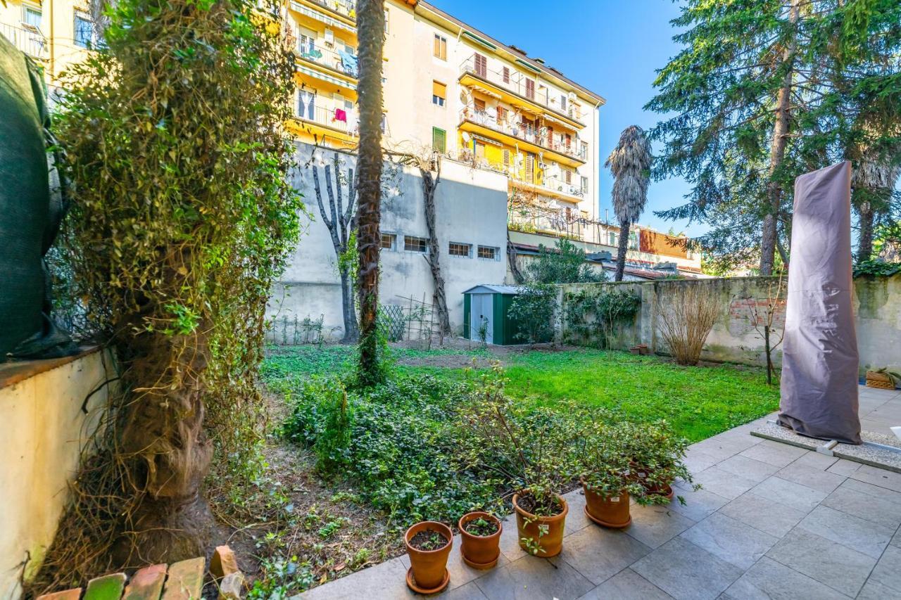Florence Quiet Apartment With Private Garden ภายนอก รูปภาพ